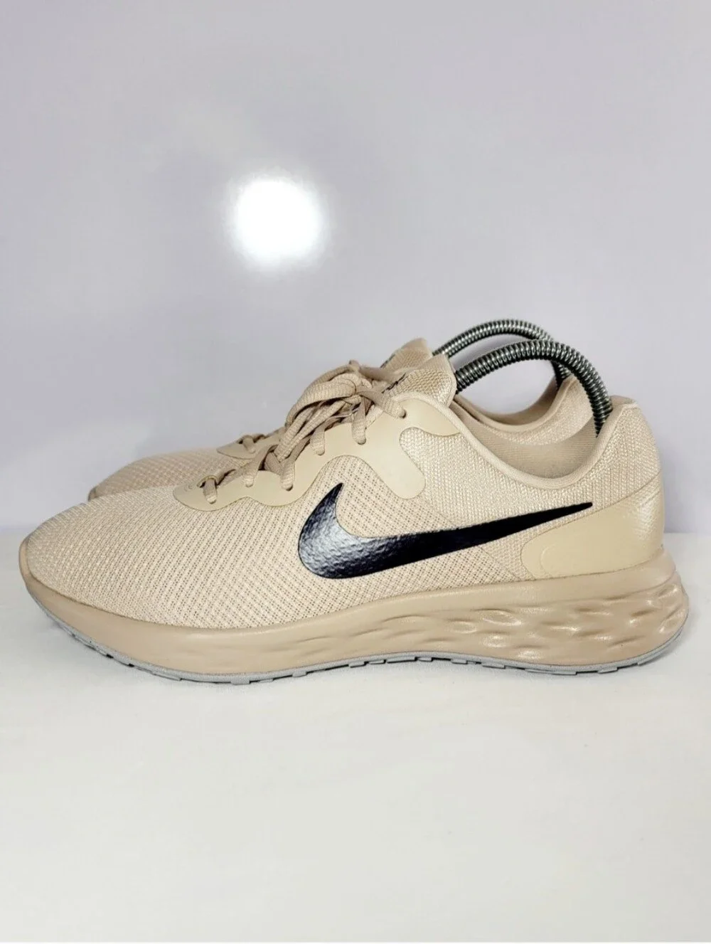 Nike Mens Size 11.5 Revolution 6 Next Nature Oatmeal Sneaker's.